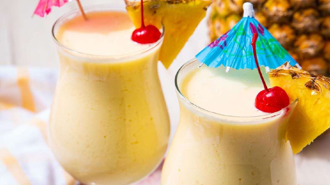 Piña colada sem álcool