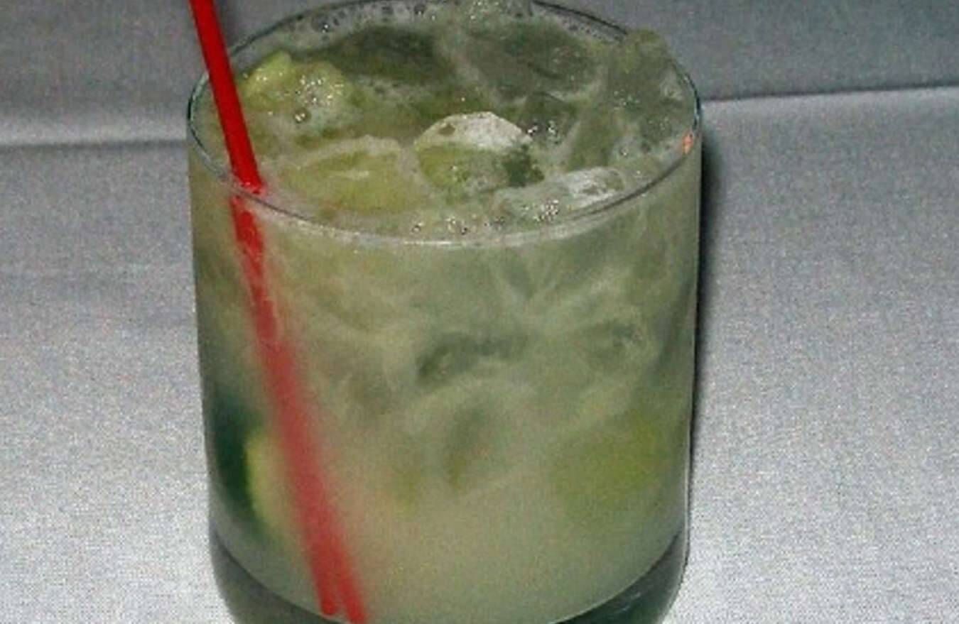 Caipirinha de gengibre