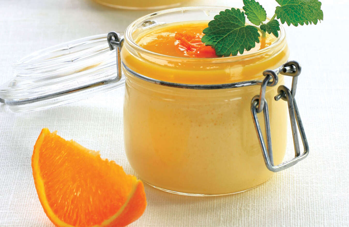 Mousse de laranja fácil